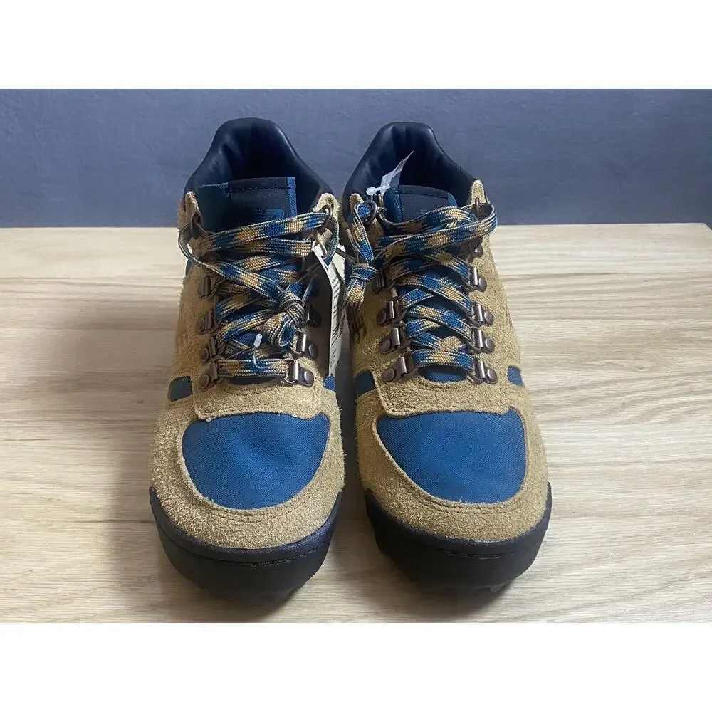 New Balance Men’s Rainer Hiking Boots Vibram Sz Men 5/Womens 6.5 Tan/Blue